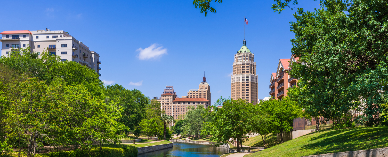 The San Antonio skyline highlights the potential for real estate and economic development in the Texas market