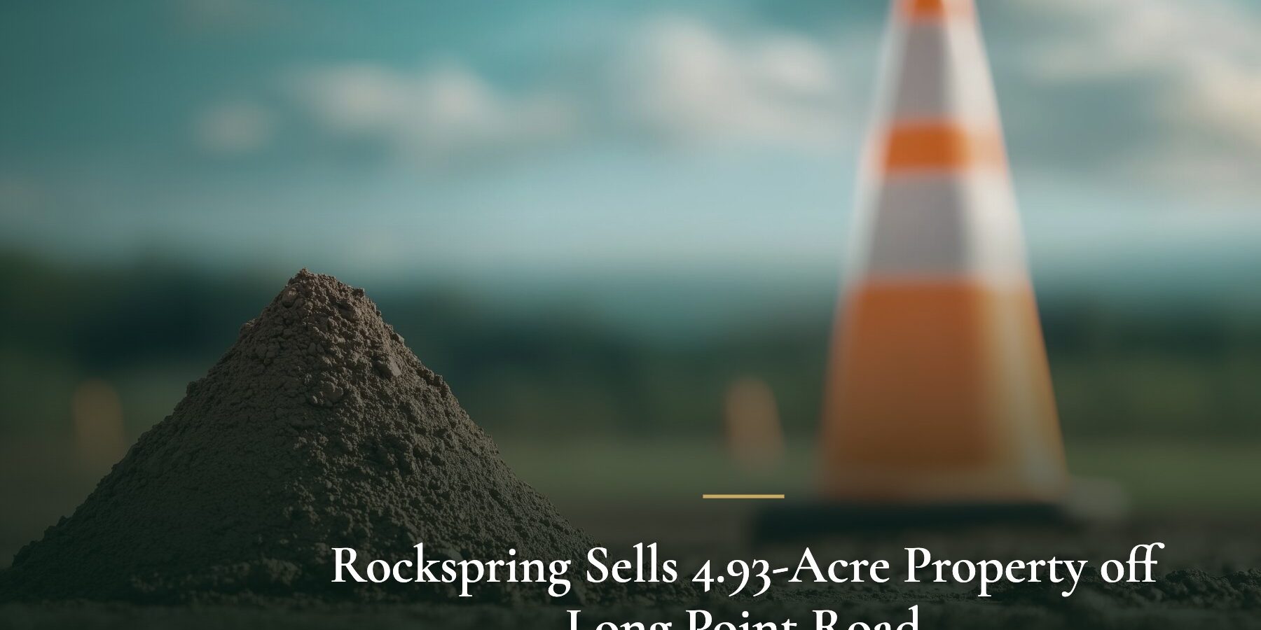 Rockspring Sells 4.93-Acre Property off Long Point Road